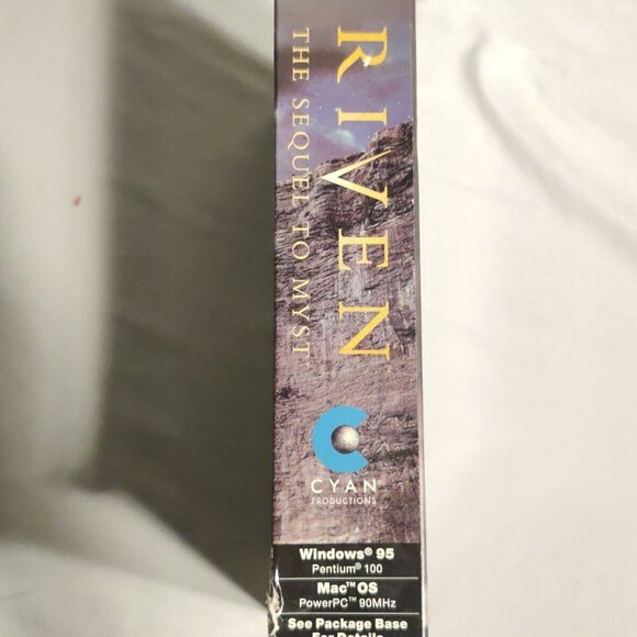 Riven: The Sequel to Myst (Windows/Mac, 1997) read description. Open box. - Picture 4 of 6